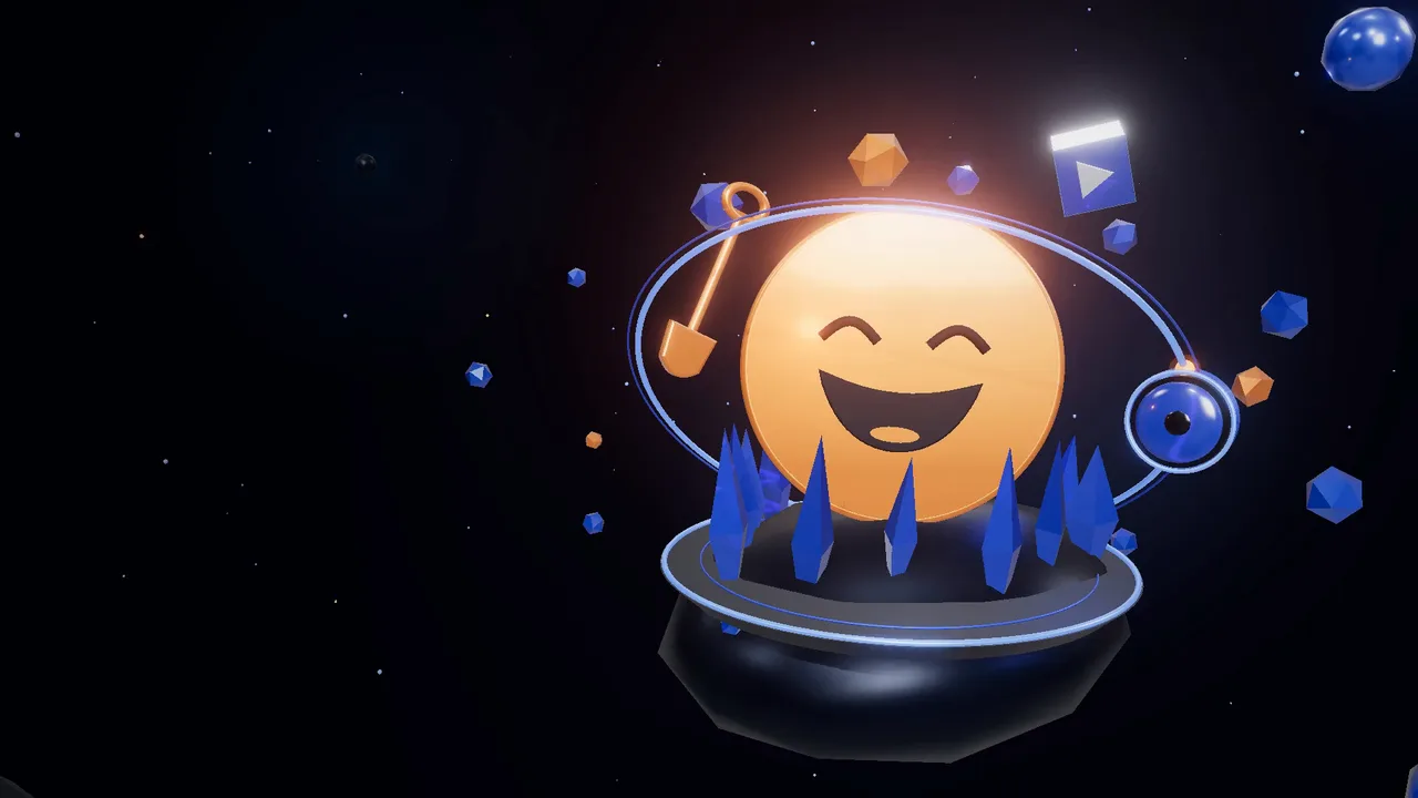 Poster for Barry’s five-second loop in a blue space